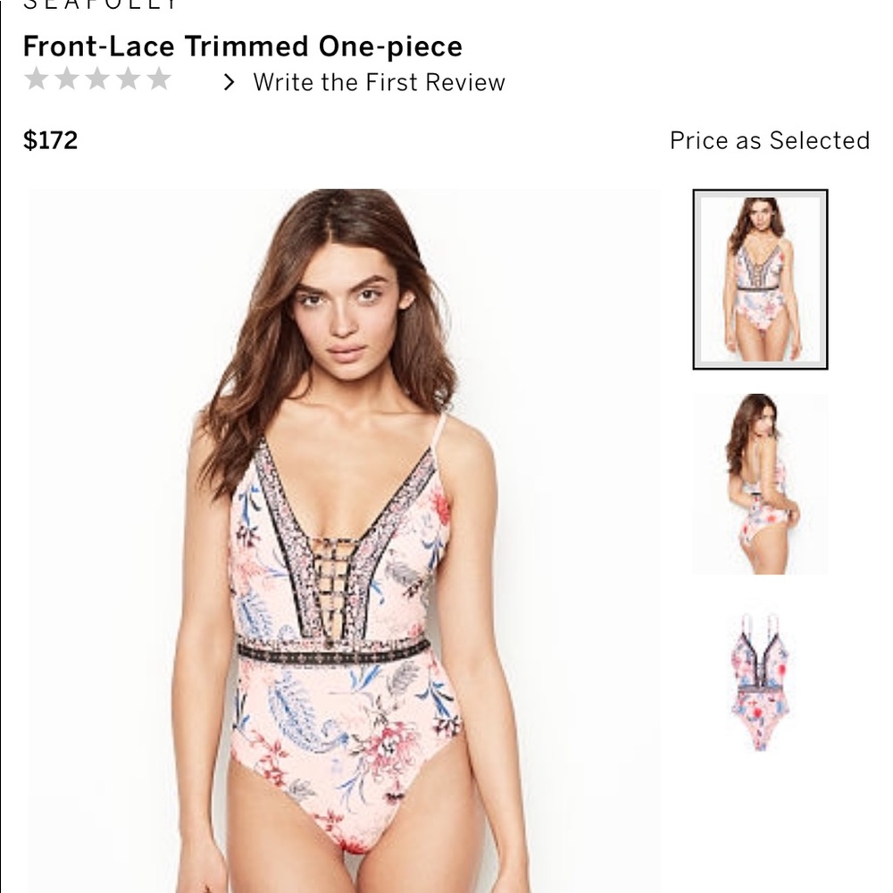 🆕 NEW SEAFOLLY ONE PIECE SWIMSUIT
